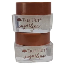 2 x Tree Hut Sugar Lips Sweet Mint, Polishing & Hydrating Lip Scrubs Damaged*