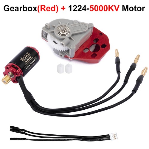 RC 1224 Mini Brushless Motor 4000/ 5000KV Gearbox For RC Crawler Axial SCX24 - Picture 21 of 21