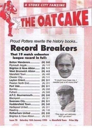 Fanzine Stoke City Football Supporters Magazine The Oatcake - Various Issues - Bild 43 von 119