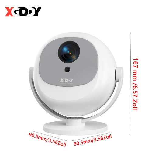 4K Mini Beamer 360° Heimkino Projektor LED 5G WiFi Bluetooth Android Taschenkino - Bild 3 von 13