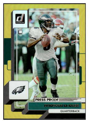 Donovan McNabb 2022 Donruss Press Proof Premium #176 NFL Eagles ID