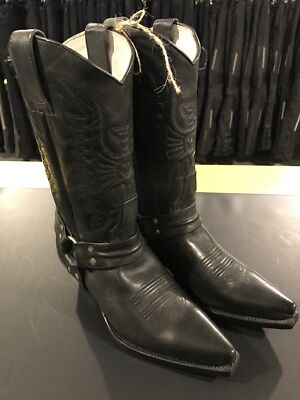 Paraiso Cowboystiefel Riemen schwarz