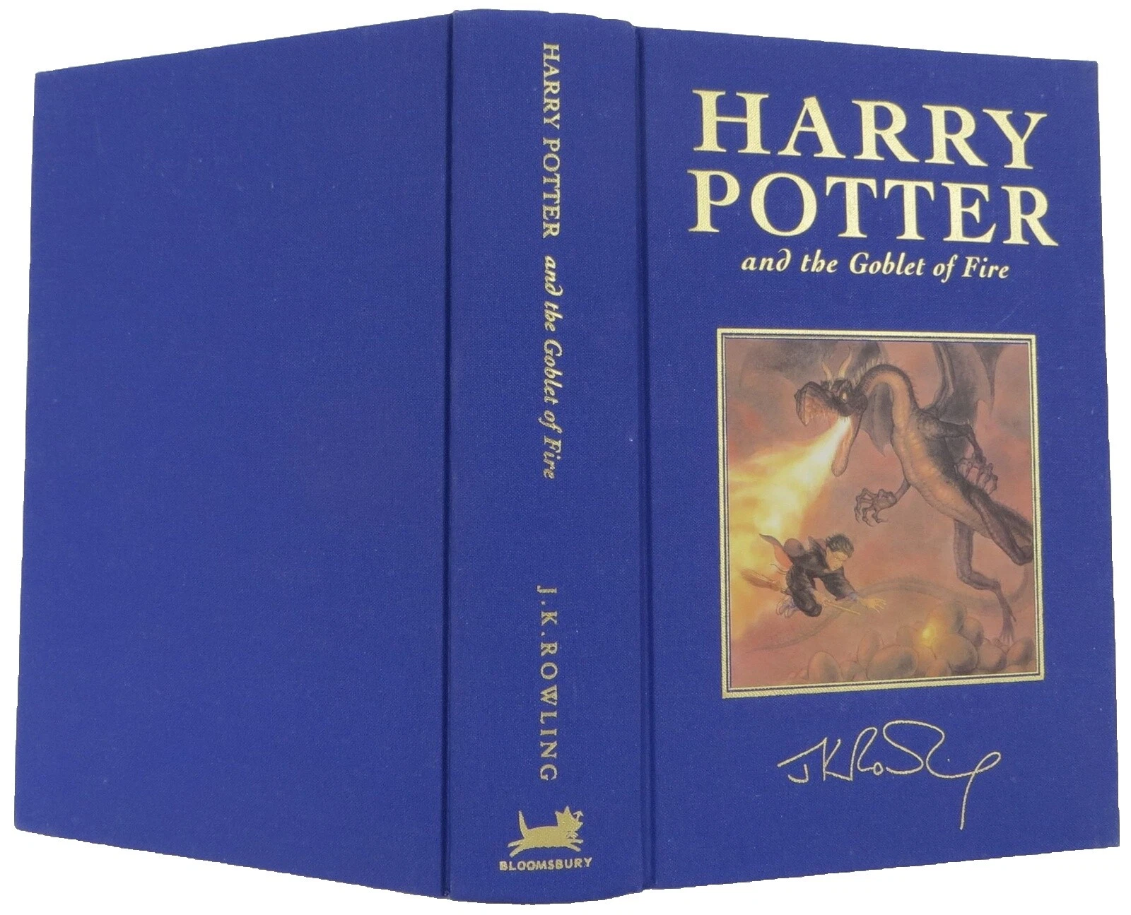 J.K. Rowling Hardcover Antiquarian & Collectible Signed Books