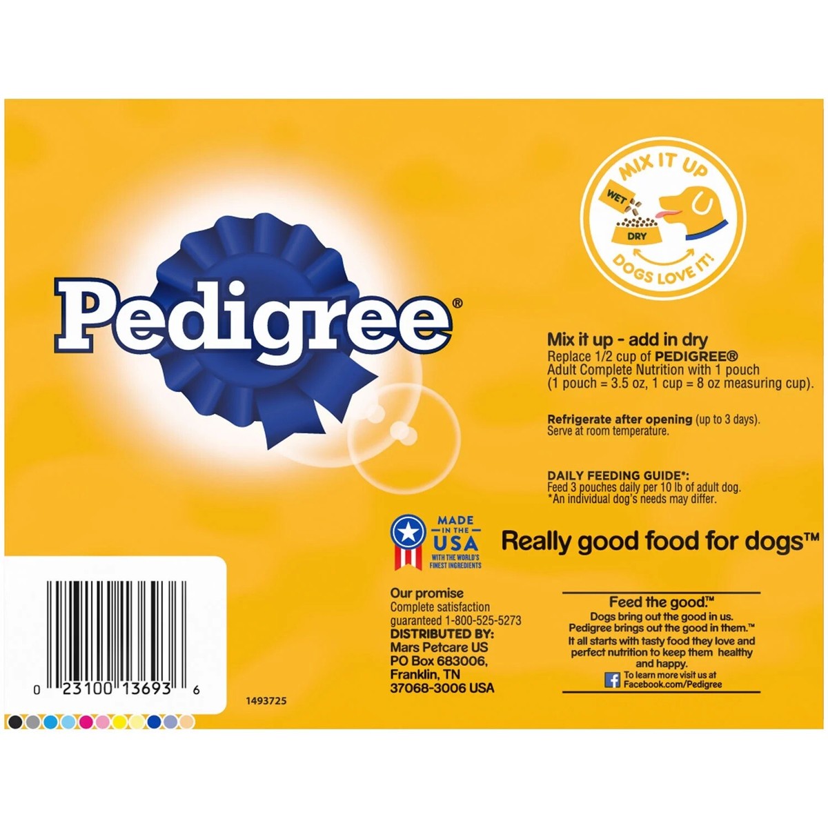 Wet Dog Food Pedigree Choice Cuts In Gravy Soft Pouch Chicken