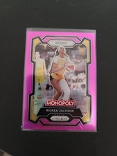2024 Panini Prizm Monopoly WNBA - Pink Prizm 132 /149 #63 Rickea Jackson  Rookie