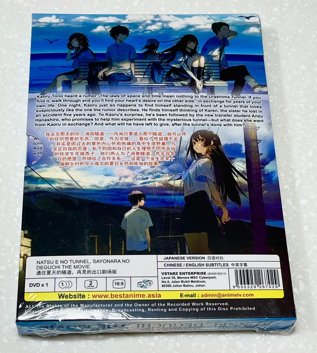 The Tunnel to Summer the Exit of Goodbyes Film All Region Brand New DVD