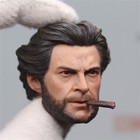 1:6 Wolverine Logan Head Carved With Cigar Fit 12'' HT Action Figure
