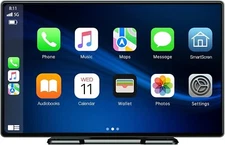 LAMTTO 9 Inch Wireless Car Stereo with Apple Carplay & Android Auto