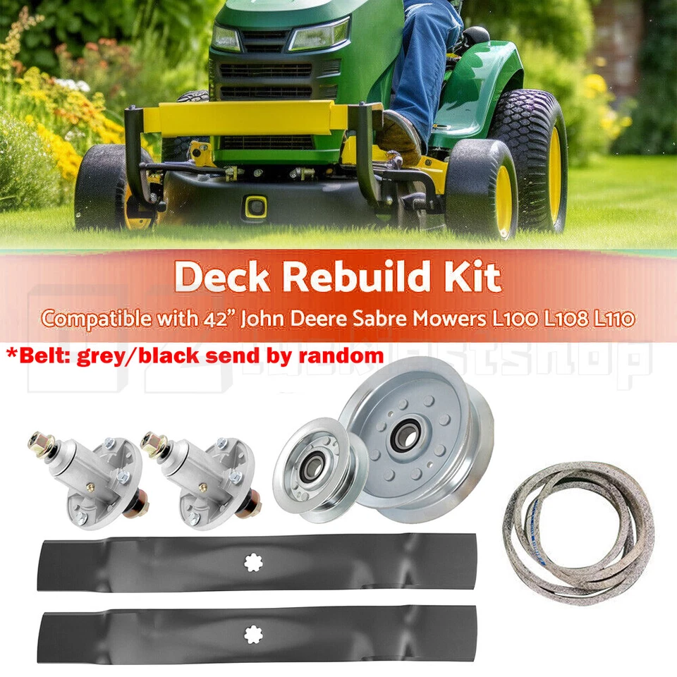 Deck Rebuild Kit Fits 42" John Deere 100 Series 102 D105 / E100 /LA100 / X105 AU - image 2 of 4