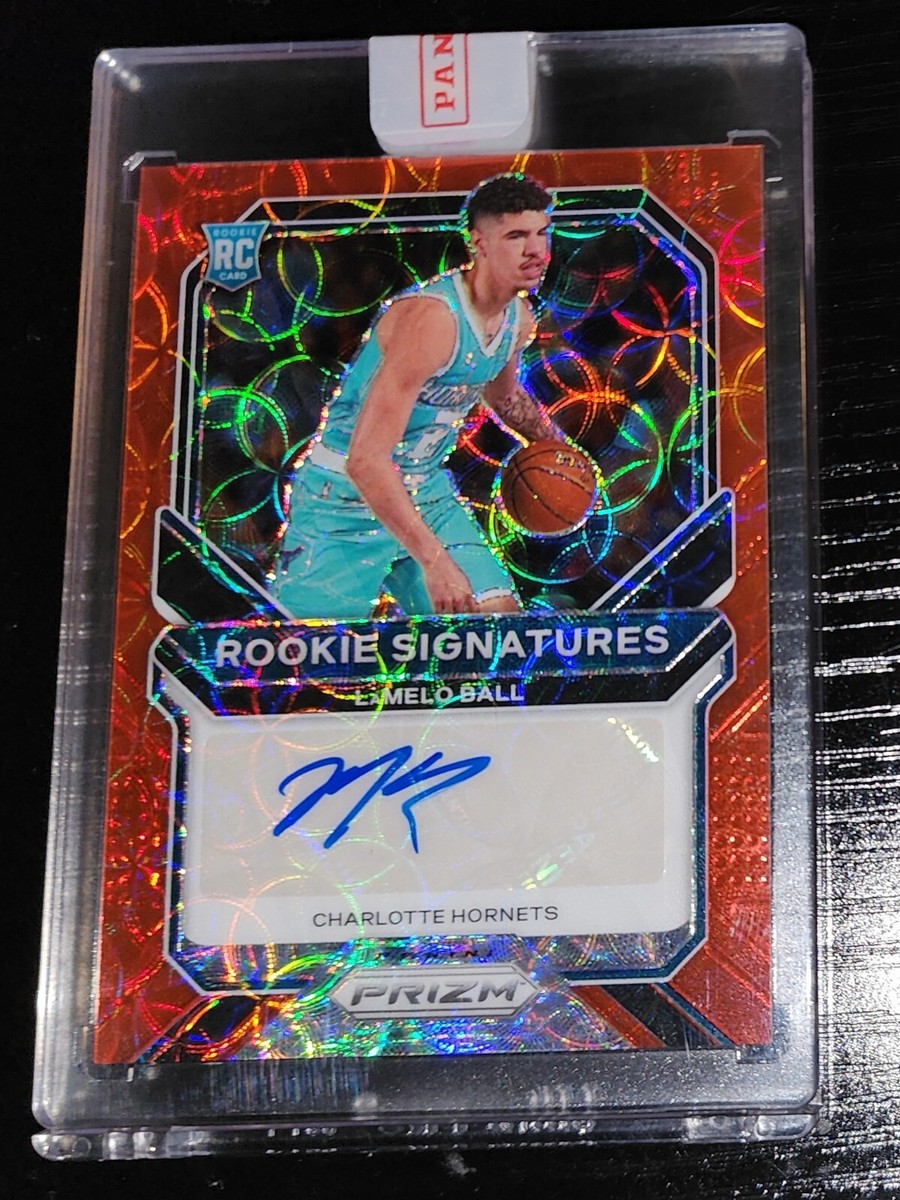 2020-21 Panini Prizm Choice Lamelo Ball RC Rookie Signatures Auto
