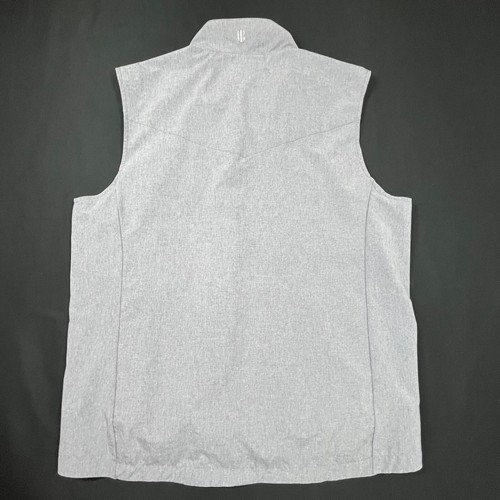 Holderness & Bourne The Conrad Vest Full Zip Heathered Gray Golf Lightweight L - Picture 8 of 11