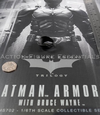 Hot Toys Batman Halsband MMS702 Bruce Wayne 1/6 Scale Neck Piece Dark Knight Rises