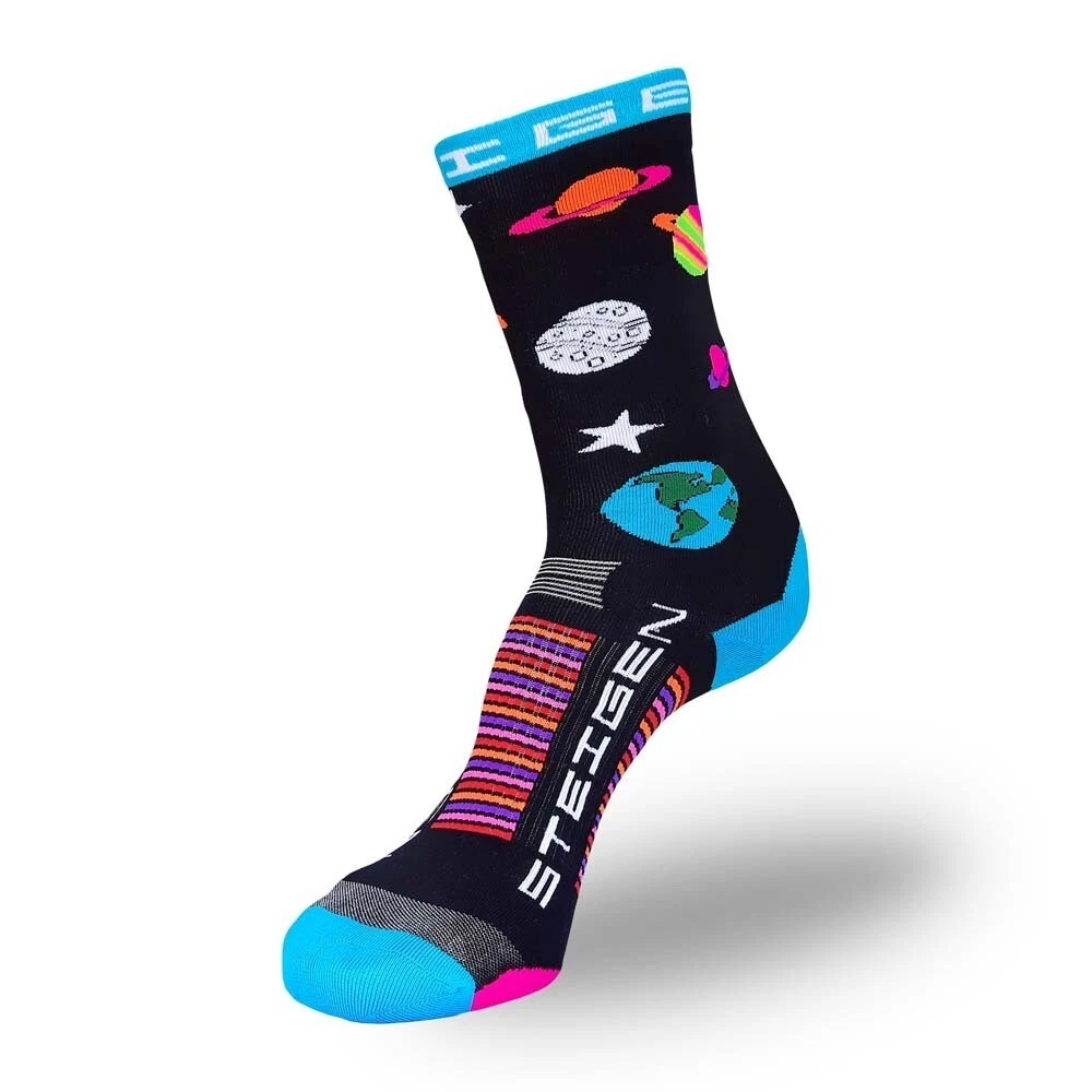 Steigen Running Unisex Socks Solar System 3 4 Length eBay