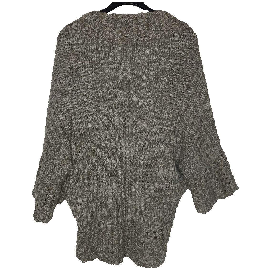 Grass Collection Size Medium  Ruffled Open Knit C… - image 3
