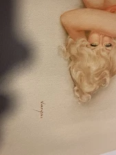 A. Vargus Oil Painting On Canvas Signed