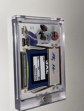 2023 Leaf Trinity Anthony Richardson Patch Auto Rookie Football /7