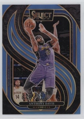 2024 Panini Select Premier Level Light Blue Prizm 55/299 Anthony Davis #149 hs9