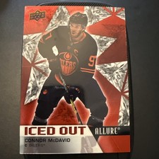 2021-22 Upper Deck Allure #IO-1 Connor McDavid Iced Out