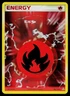 Pokemon Card - Fire Energy Holon Phantoms 106/110 Holo Rare Reverse Holo
