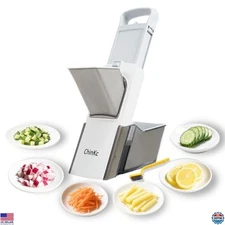 Ultimate Upgrade Mandoline Slicer - Adjustable Vegetable Chopper & Fry Cutter