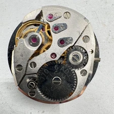 Vintage 24mm Lord Elgin Black Mechanical Men's Wristwatch Movement 770 USA