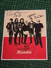 Blondie Pollinator Official Web Site only Fully Signed Print Debbie Clem Burke