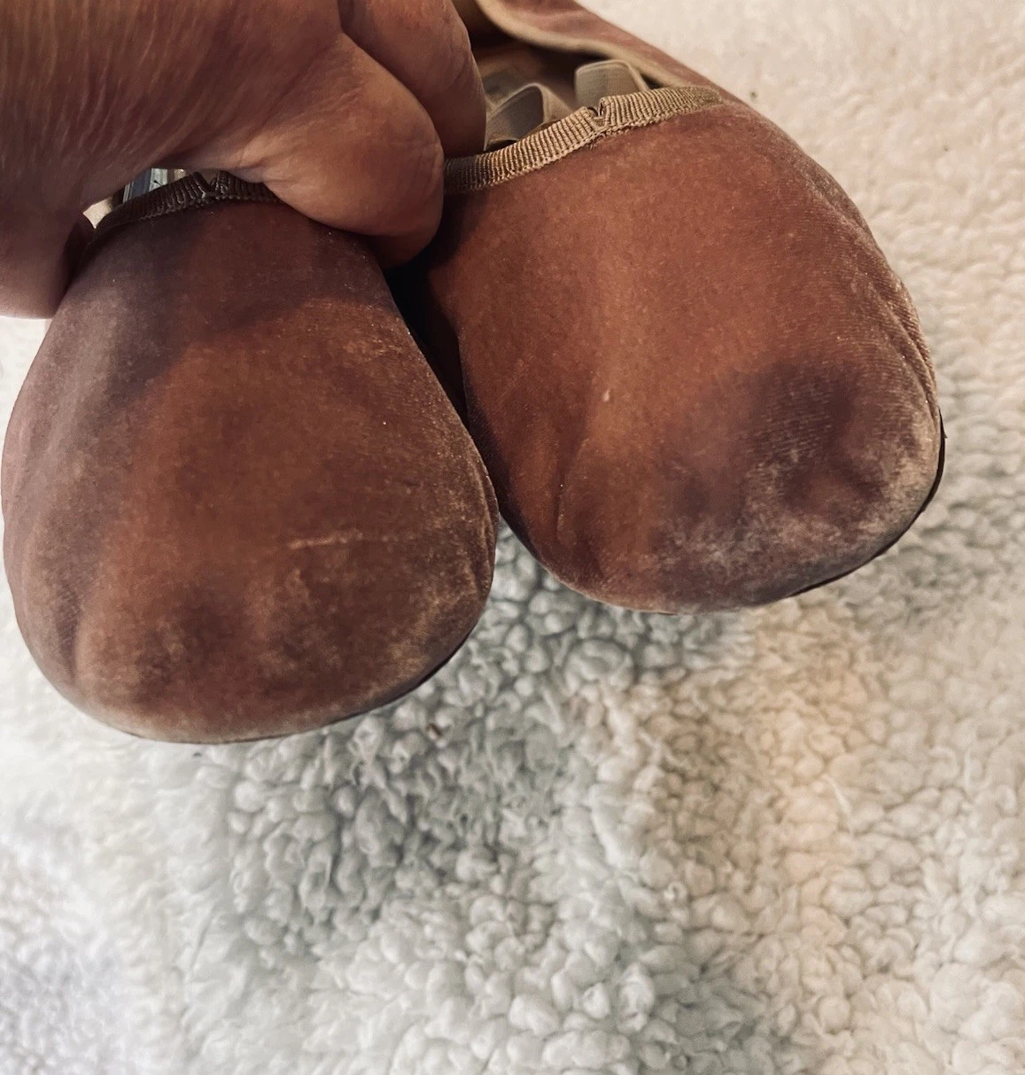 Ballerine Valentino Rockstud ROSA BLUSH pelle scamosciata taglia 40