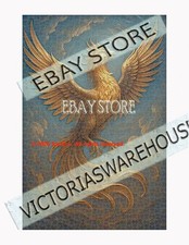 1000 piece jigsaw puzzle Fire Bird Mythic fantasy fire patterns