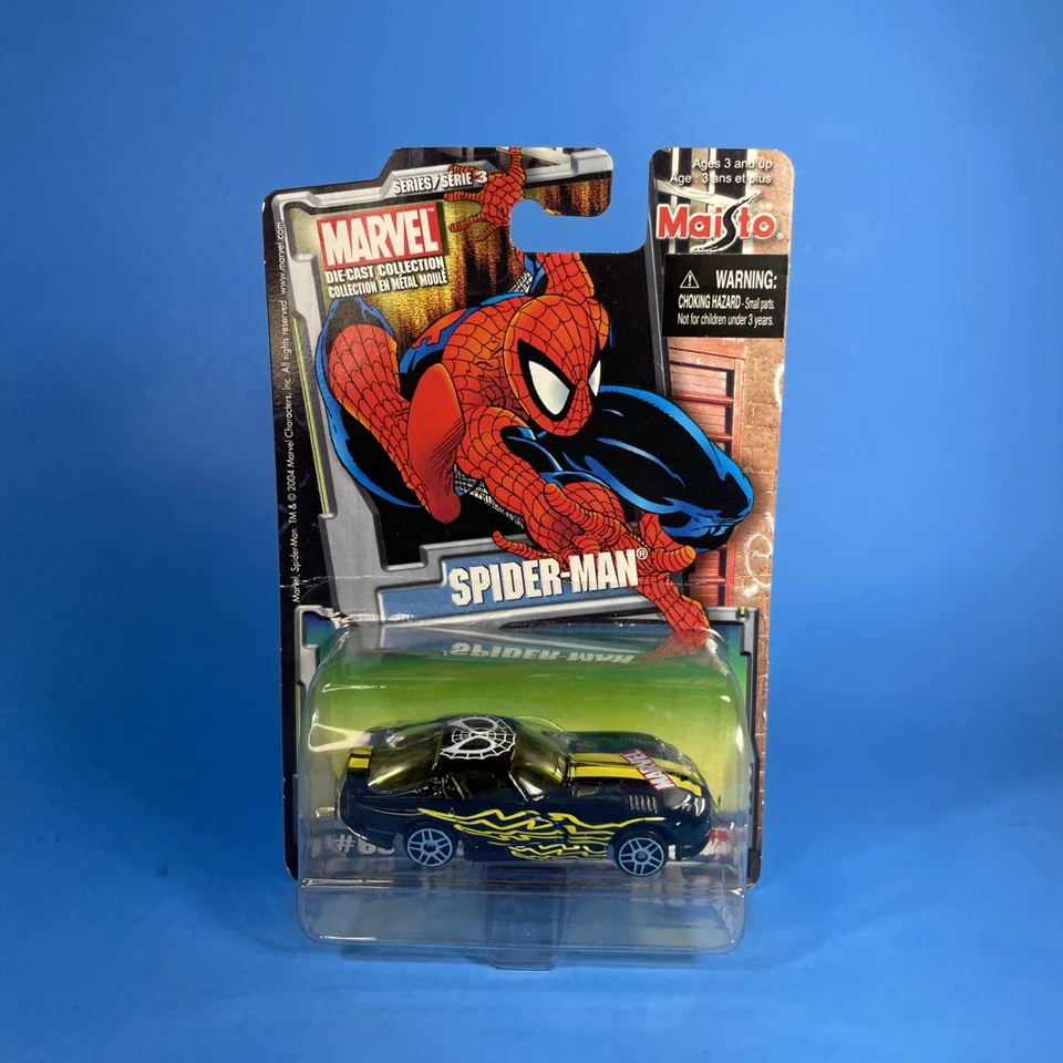 Marvel литой автомобиль лот из 4 Maisto Spider-Man Captain America Doc Ock 2004 - Изображение 2 из 4