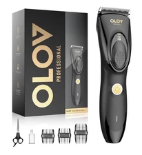 Hair Clippers for Men, Cordless Hair Clipper Kit, Adjustable 4 Length Setting...