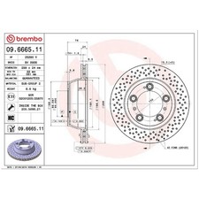 Brembo 2 Bremsscheiben + 1 Satz Beläge hinten 25993107