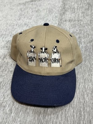 Vintage Chick Fil A Hat Cap Strap Back Eat Mor Chikin Cows Employee y2k Crew
