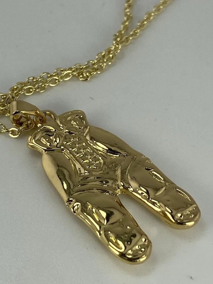 Ohio State Football Gold Pants Charm - Temporada 2002 - Colgante de abanico de coleccionistas Foto 3 de 4