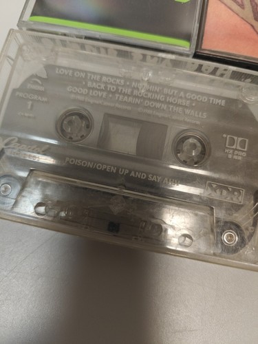 POISON 5 Cassette Lot: Greatest Hits Flesh Blood Swallow This Look Cat Dragged - Picture 3 of 12