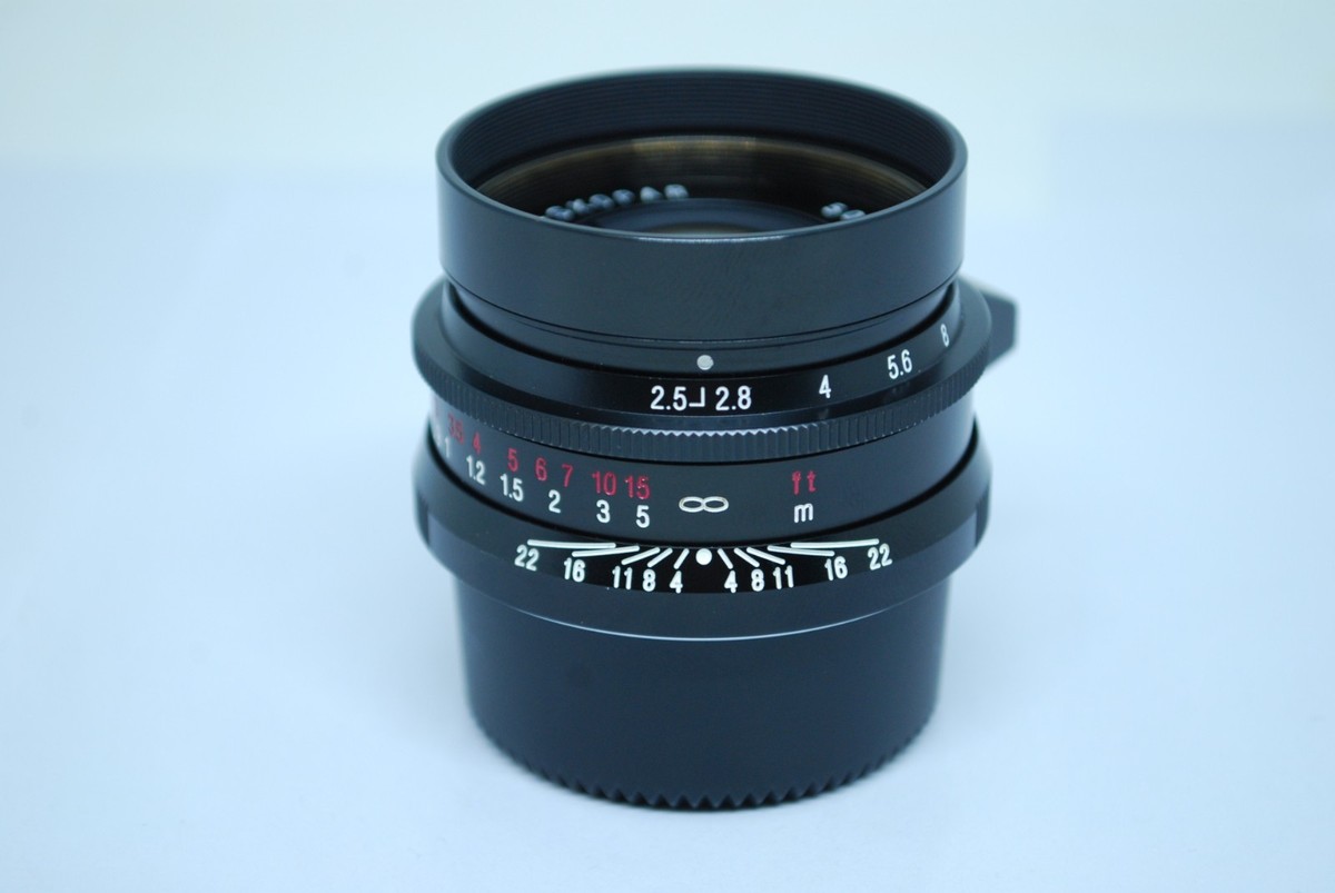 Mint 】Voigtlander Color Skopar 50mm F/2.5 L39 LTM Leica in Black