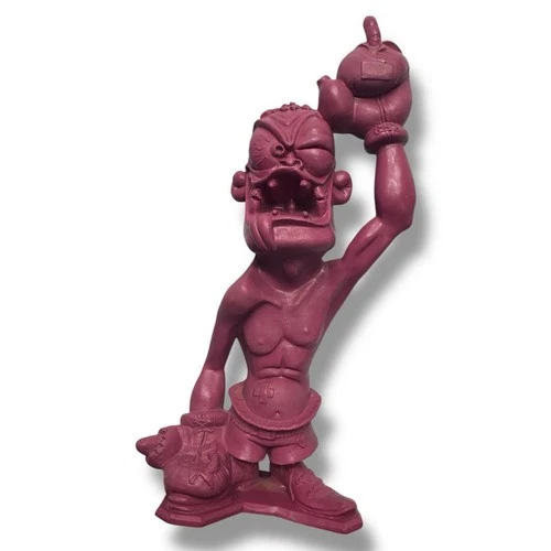 Vintage Louis Marx Nutty Mads Rocko the Champ 1963 Pink Boxer 7" Plastic Figure