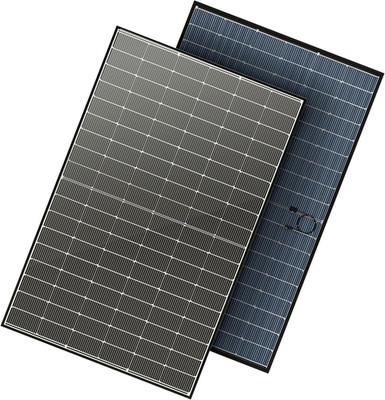 JJN Bifacial 425 Watt Solar Panel, N-Type UL 61730 16BB Solar Panels, 25% High E
