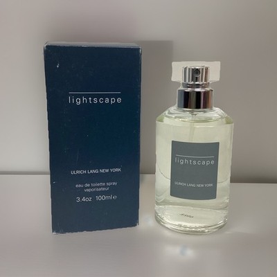 Light Scape Ulrich Lang NY Eau De Toilette 3.4oz Spray AS PICTURED, NEW 