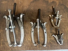 PITTSBURGH Three Jaw Gear Puller Set 3" 4" 6" 8" inch drop forged FREE SHIPPING