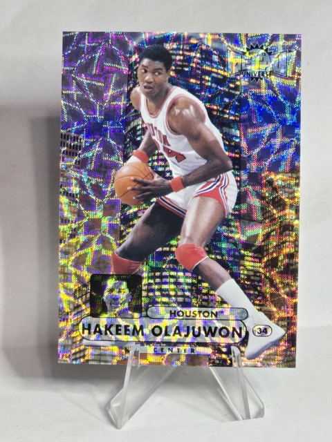 Hakeem Olajuwon 1997 Fleer Metal Universe Precious Metal Gems