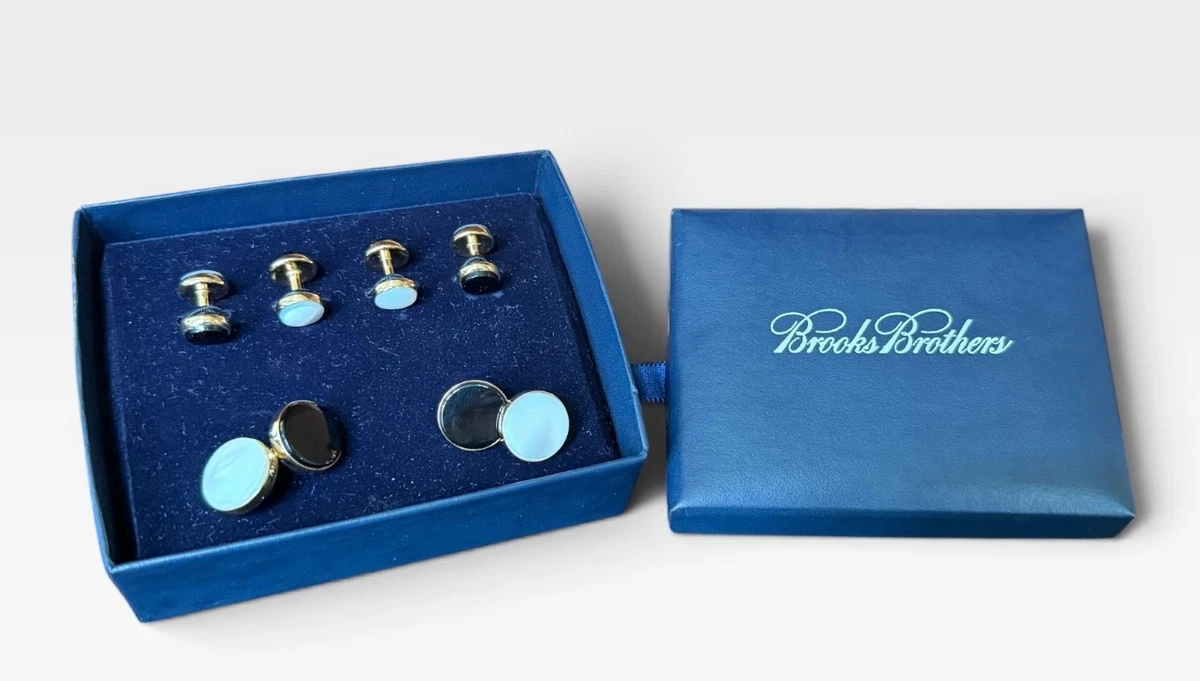 Brooks Brothers Gold Cufflinks for Men for sale | eBay