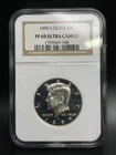 1999 S Kennedy Silver Half Dollar NGC PF69 Ultra Cameo Made In The USA Holder
