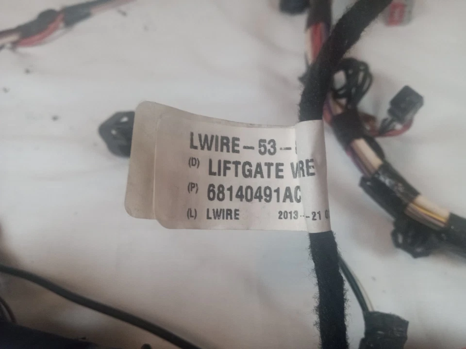 Chrysler Town & Country 2008-2020/caravana puerta trasera arnés de cableado 68140491ac Foto 3 de 4