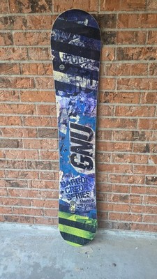 GNU Carbon Credit Series Snowboard MAGNE TRACTION Mervin Mfg. 156cm