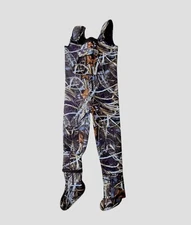 Game Winner Size L Camouflage Stocking Foot Waders Mens Hunting Camo Overalls