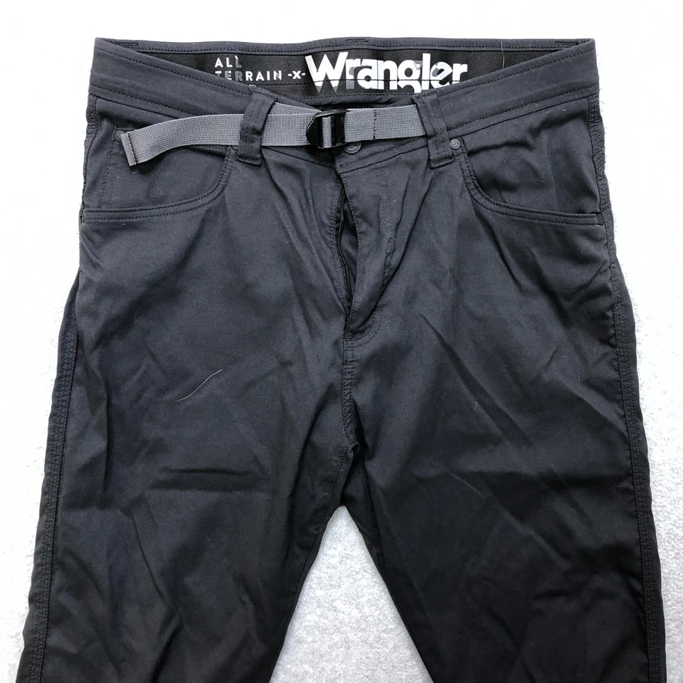 Pantalones Wrangler Todo Terreno Equipo Para Hombre 34x32 Gris Exterior Senderismo Ropa de Trabajo Cinturón Foto 2 de 4
