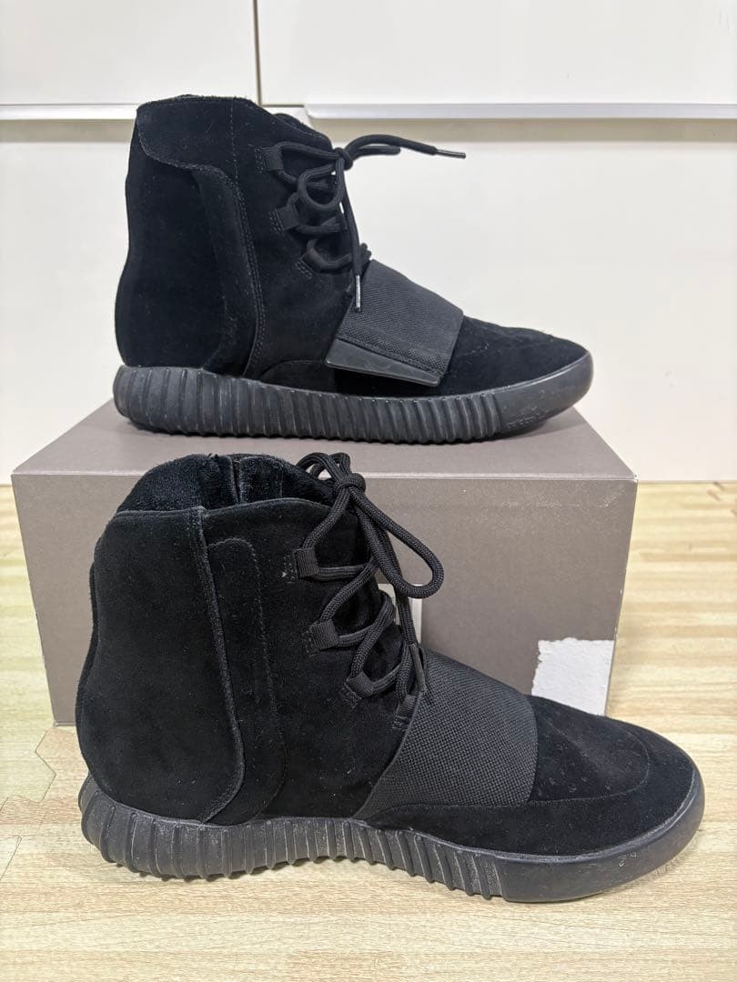 Men 10.0US Adidas Yeezy Boost 750 Black thumbnail 2
