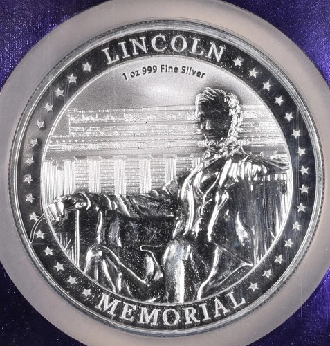 2022 Niue Lincoln Memorial 1 oz Silver 0.999 - NGC MS69 
