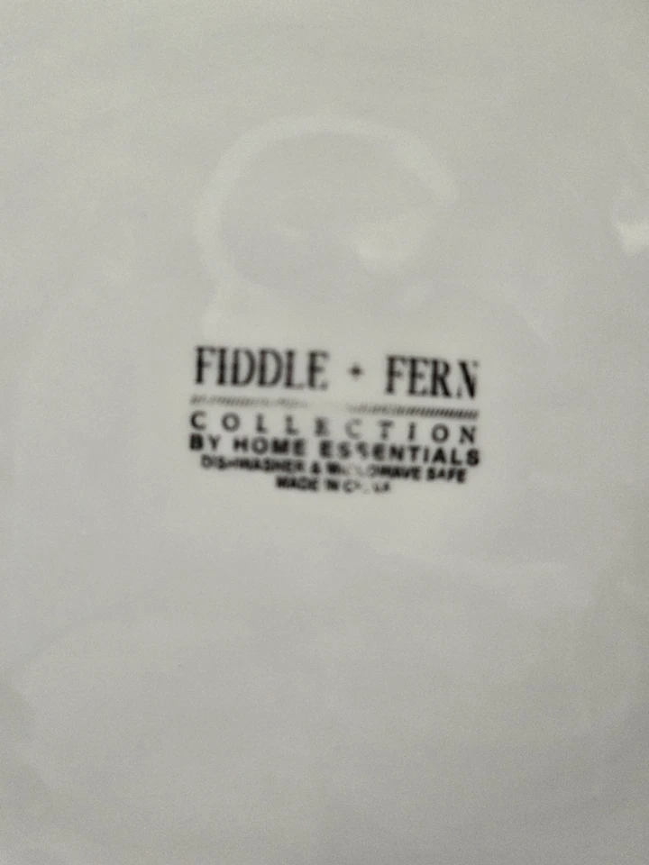 Fiddle & Fern by Home Essentials Flower Shaped Bowls White Set of 4 - Image 3 of 3