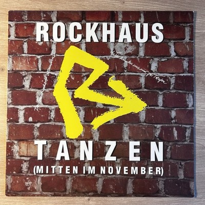 170 943-0AE Rockhaus Tanzen (Mitten Im November) Cover M Vinyl M 1989 Germany